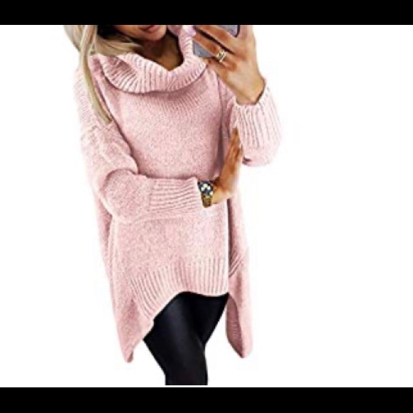 Sweaters - Women Long Sleeve Turtleneck Cable Knit Sweater